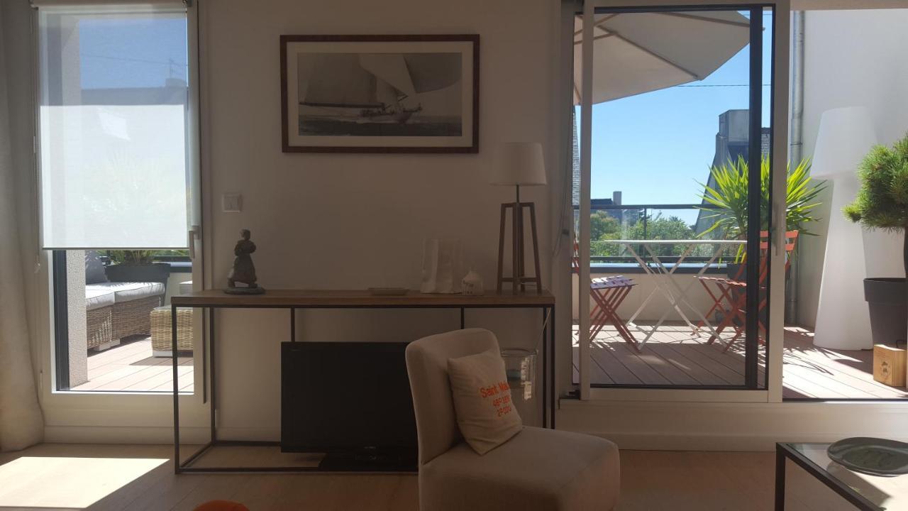 Les Cypres - Appt Avec Terrasse Proche Plage Saint-Malo Eksteriør bilde