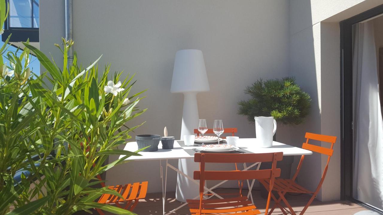 Les Cypres - Appt Avec Terrasse Proche Plage Saint-Malo Eksteriør bilde