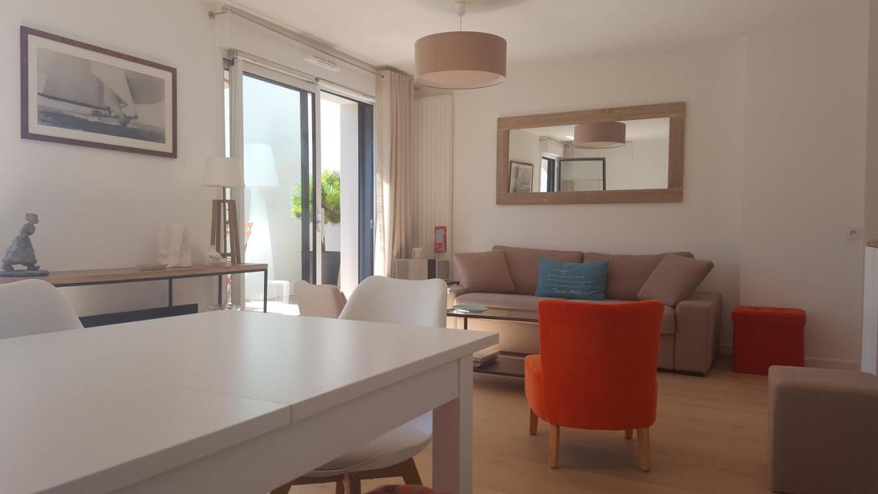 Les Cypres - Appt Avec Terrasse Proche Plage Saint-Malo Eksteriør bilde