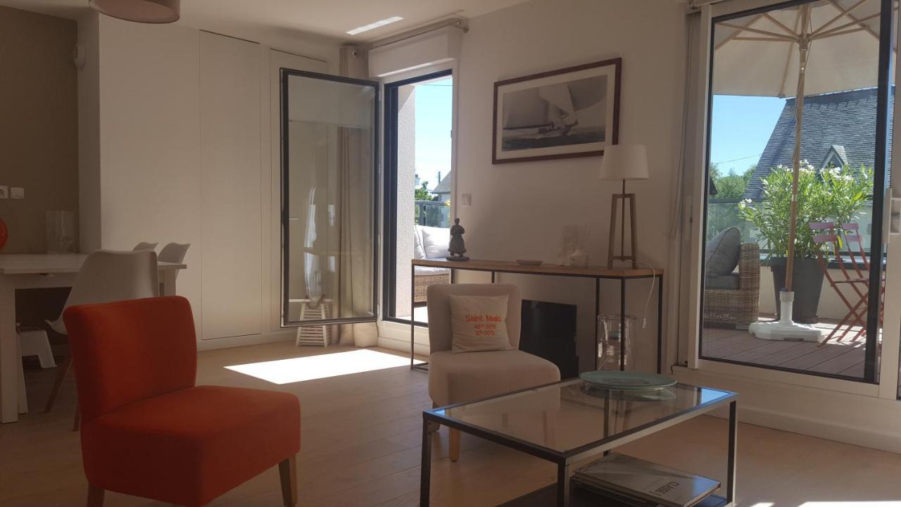 Les Cypres - Appt Avec Terrasse Proche Plage Saint-Malo Eksteriør bilde