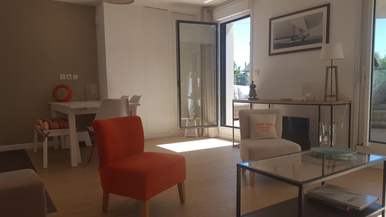 Les Cypres - Appt Avec Terrasse Proche Plage Saint-Malo Eksteriør bilde