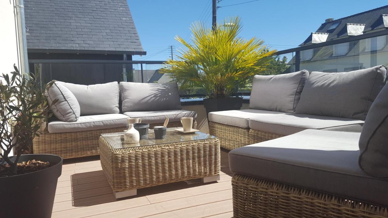 Les Cypres - Appt Avec Terrasse Proche Plage Saint-Malo Eksteriør bilde