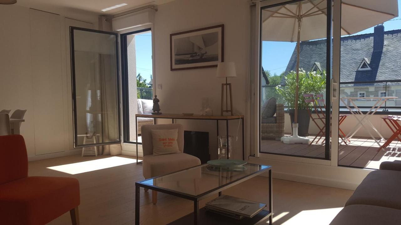 Les Cypres - Appt Avec Terrasse Proche Plage Saint-Malo Eksteriør bilde